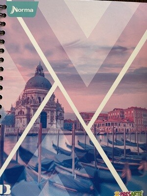 Cuaderno 105 Xpresarte 80H  Argollados 105 Rayado femenino