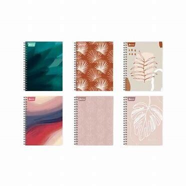 Cuaderno Grande 105  Argollado Xpresarte 80H Essential Cuadriculado - Femenino Pasta Dura