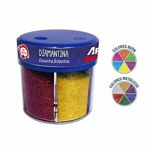 Dispensador de Escarcha x 6 colores