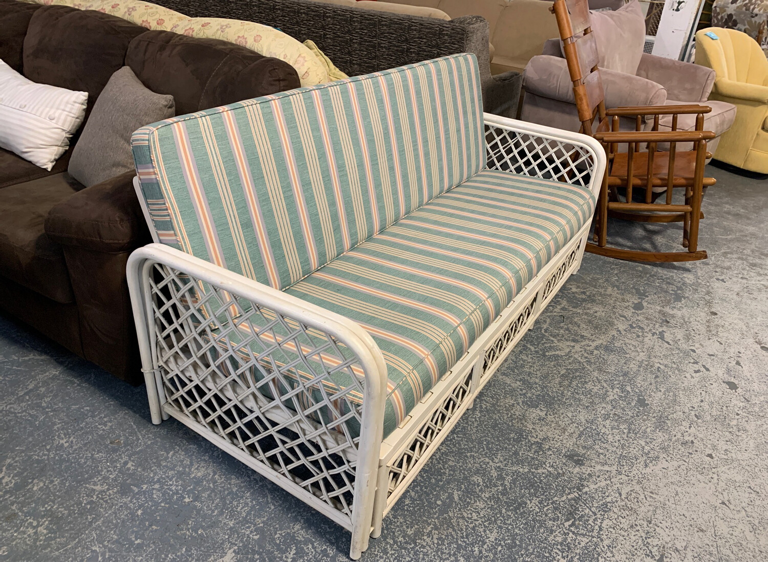 Rattan Porch Sofa