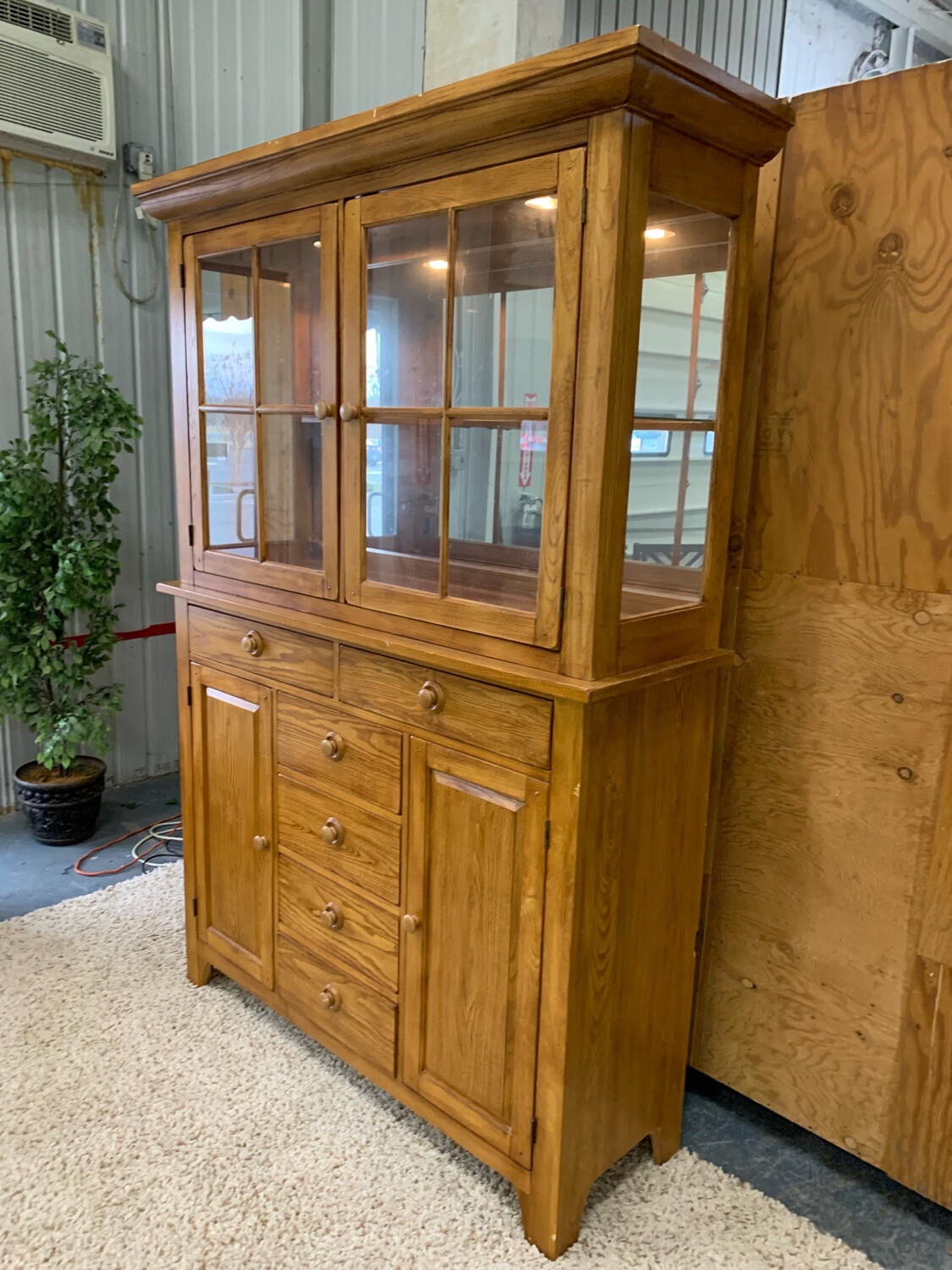 Mission Solid Wood Hutch