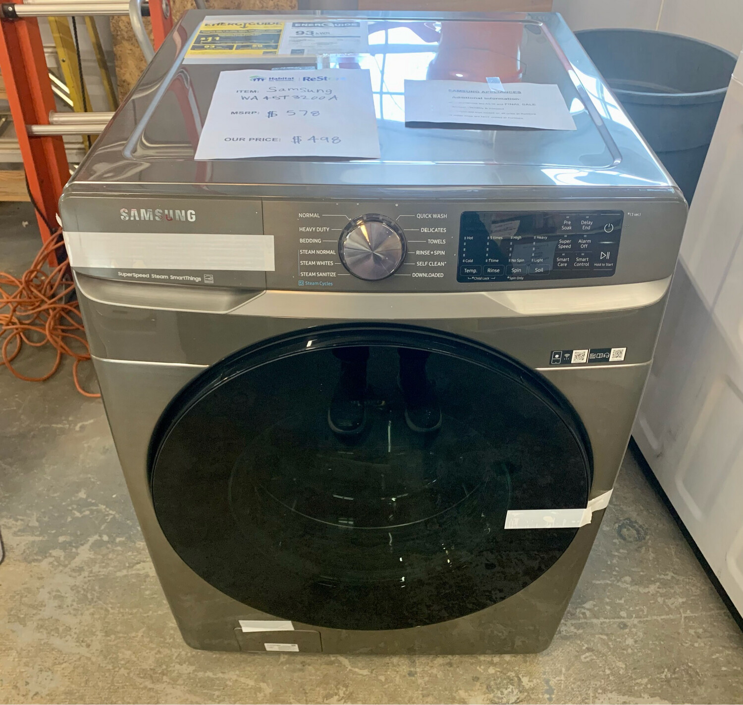 SAMSUNG Washer WA45T3200A