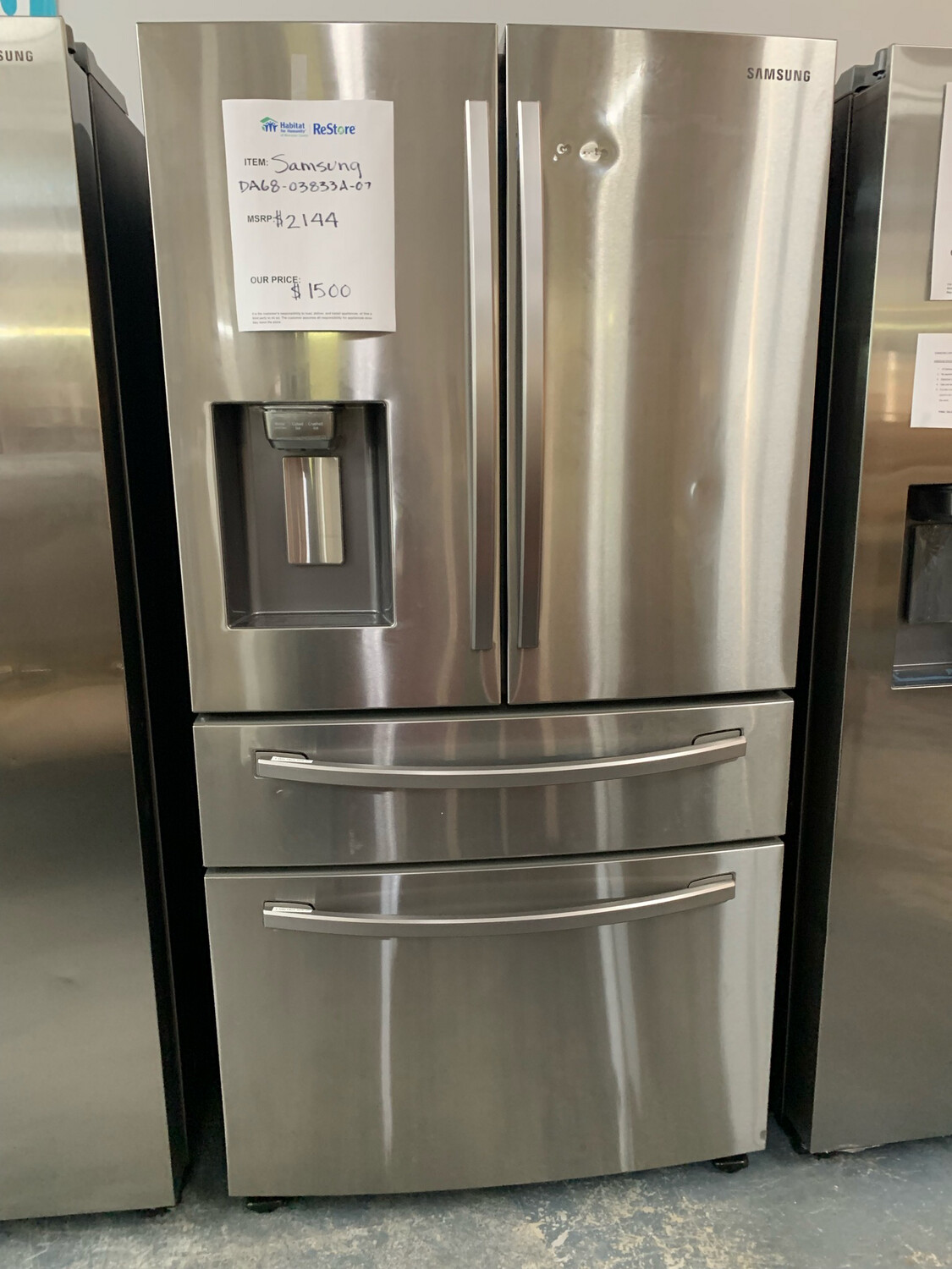 SAMSUNG Refrigerator DA68-03833A-07