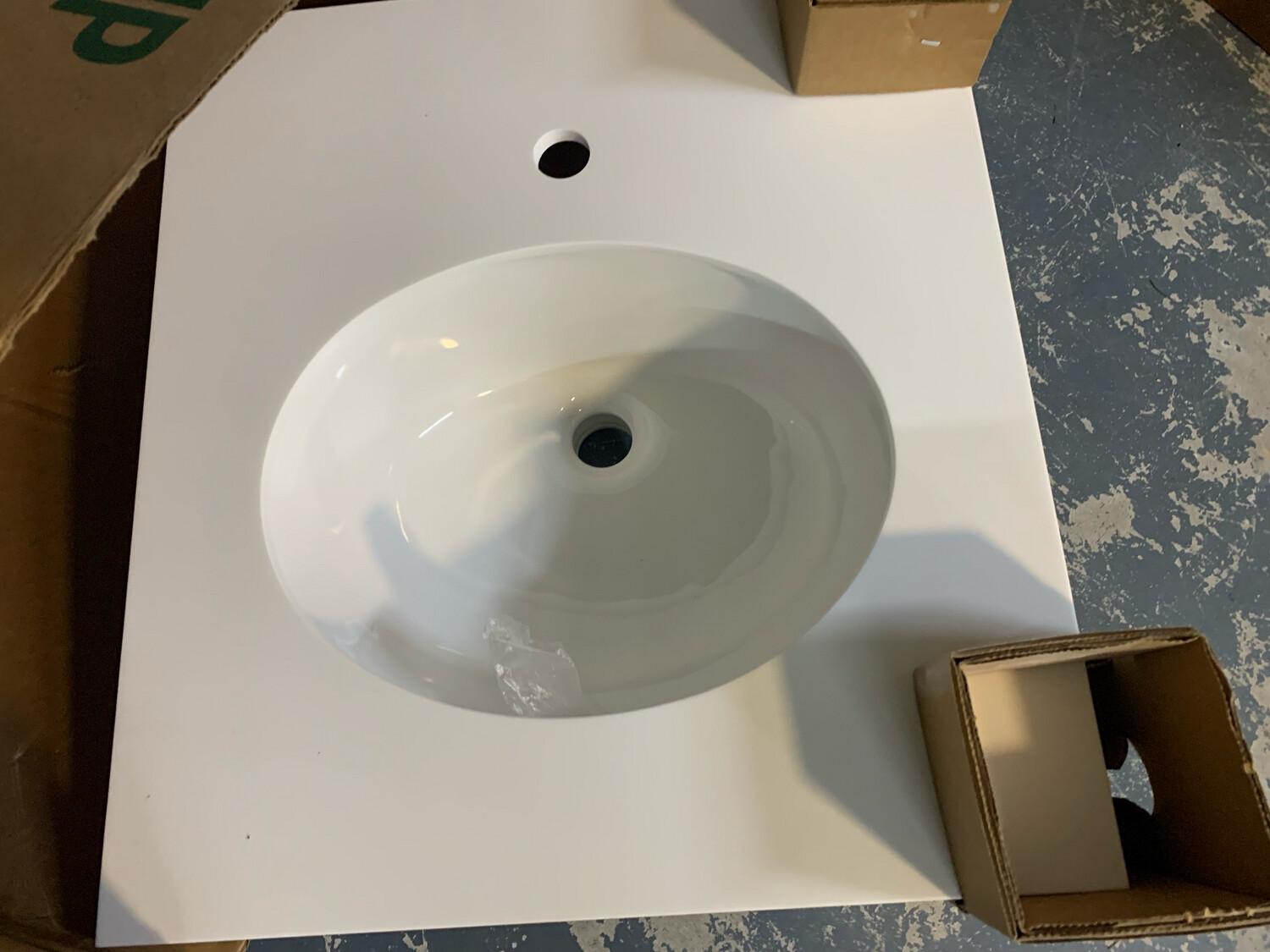*NEW* Single Bowl Vanity Top
