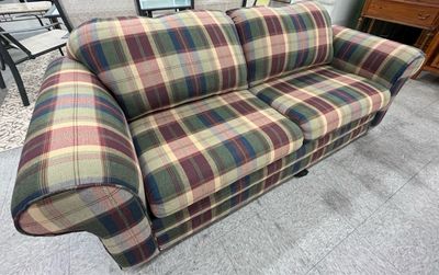 Plaid  Sleeper Sofa