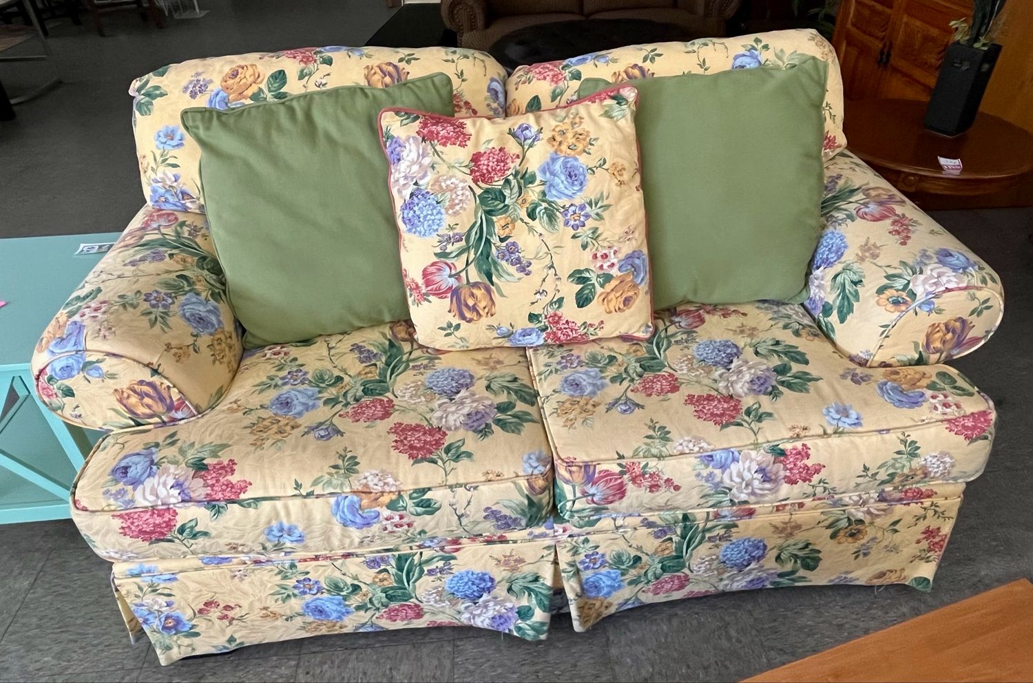 Floral Loveseat