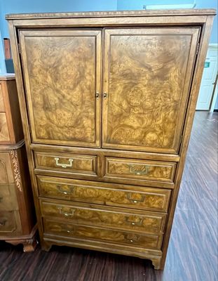 Tall Armoire Dresser by American of Martinsville