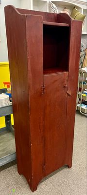 “Primitive” All Wood, Vintage Jelly Cupboard, 66” H