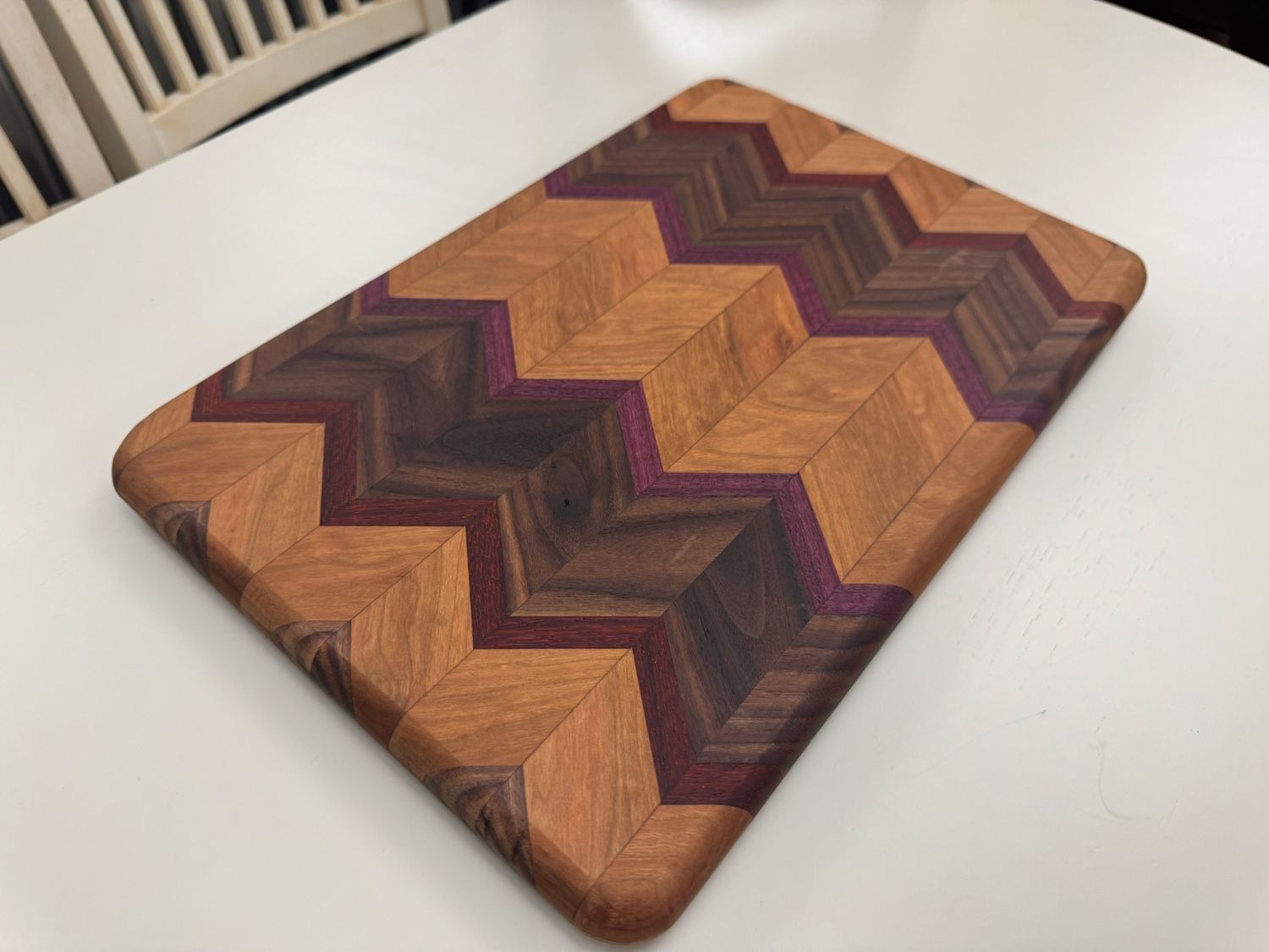 Handmade Inset Cutting Board by Tino Ramos