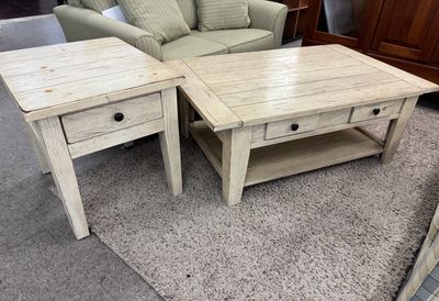 Attic Heirlooms by Broyhill 2 PC Living Table Set