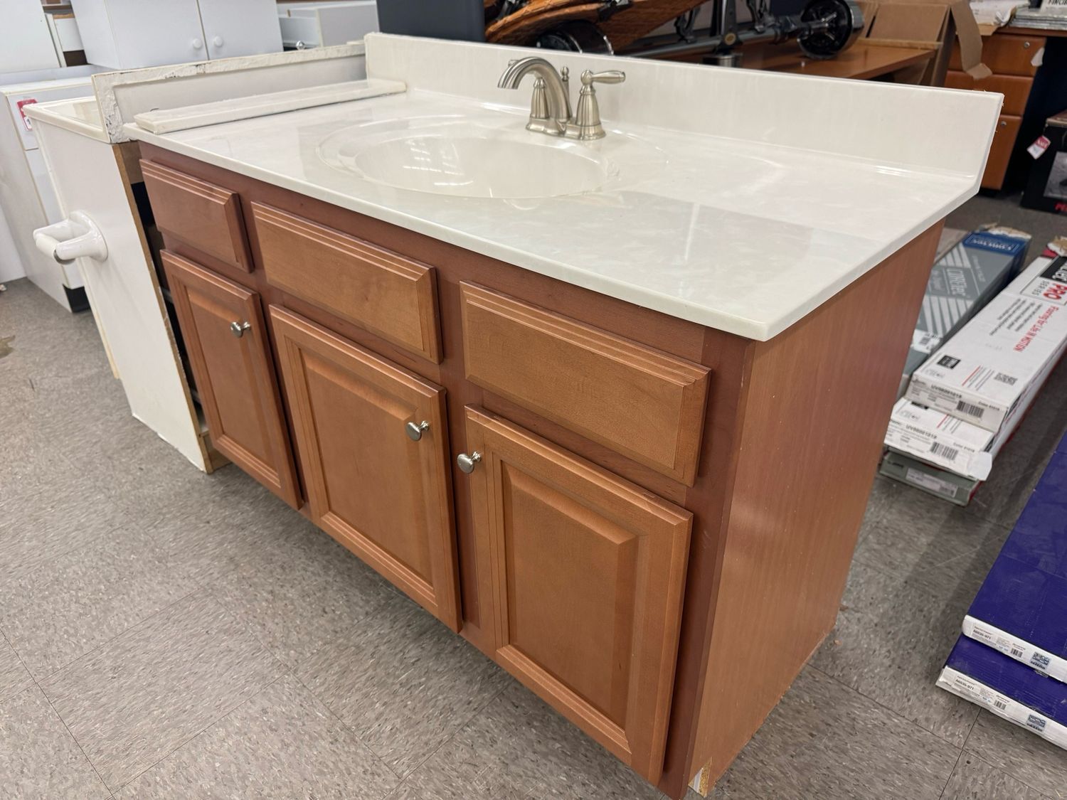 KCMA Vanity + Moen Faucet