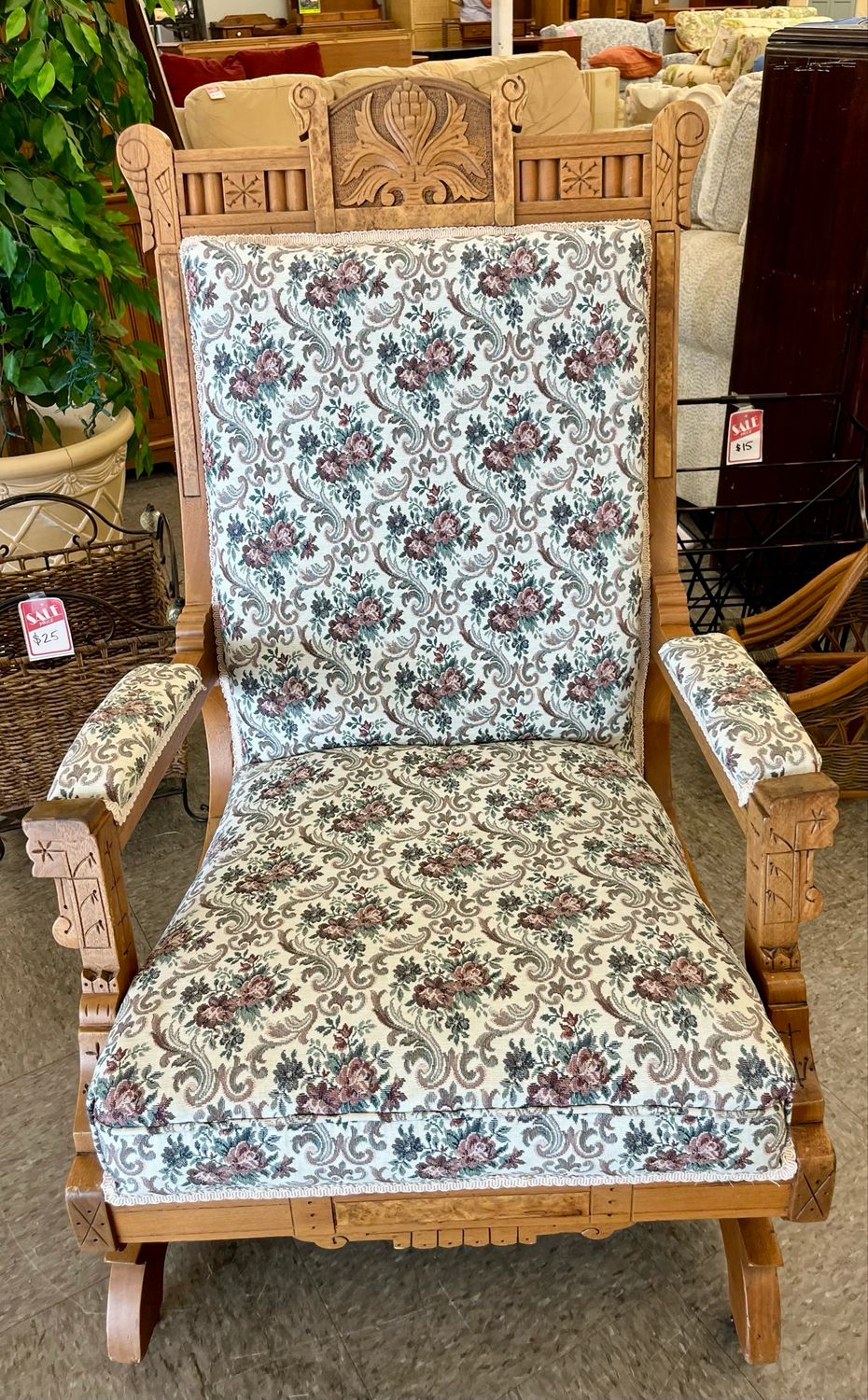 Eastlake Period/Victorian Antique Rocker