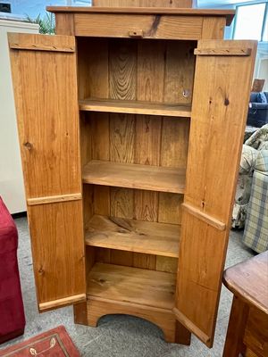 Primitive Pine Cabinet Jelly Cupboard