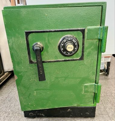 Vintage Industrial Meilink Steel Safe