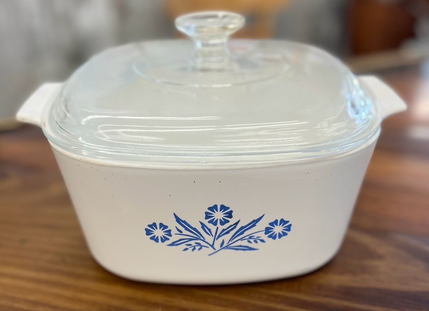 Vintage Corning Ware Blue Cornflower 3 Quart Casserole