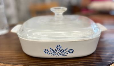Vintage Corning Ware Blue Cornflower 8” X 8” X 1.75” Casserole