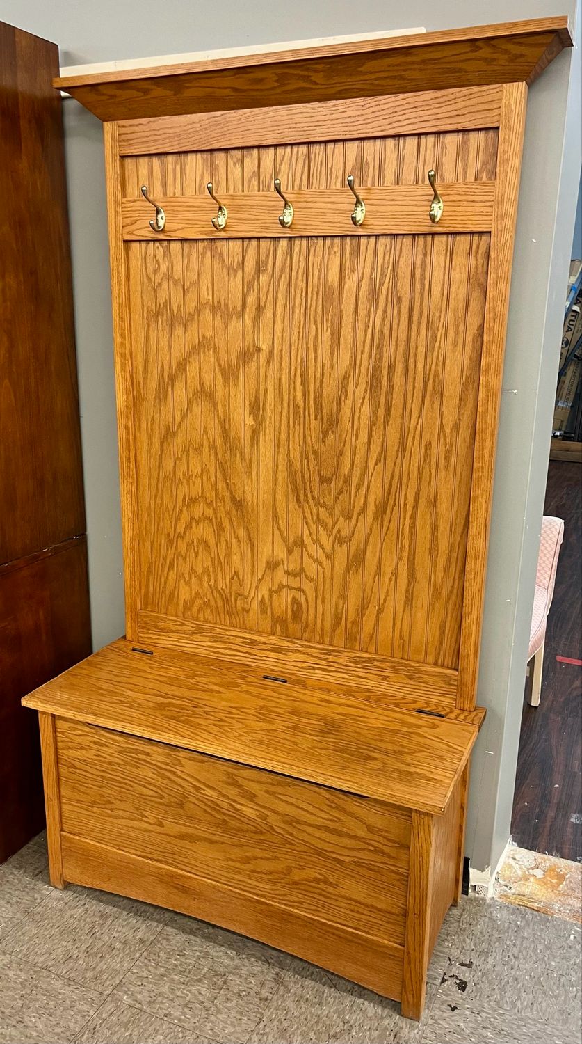 Solid Wood Hall Tree