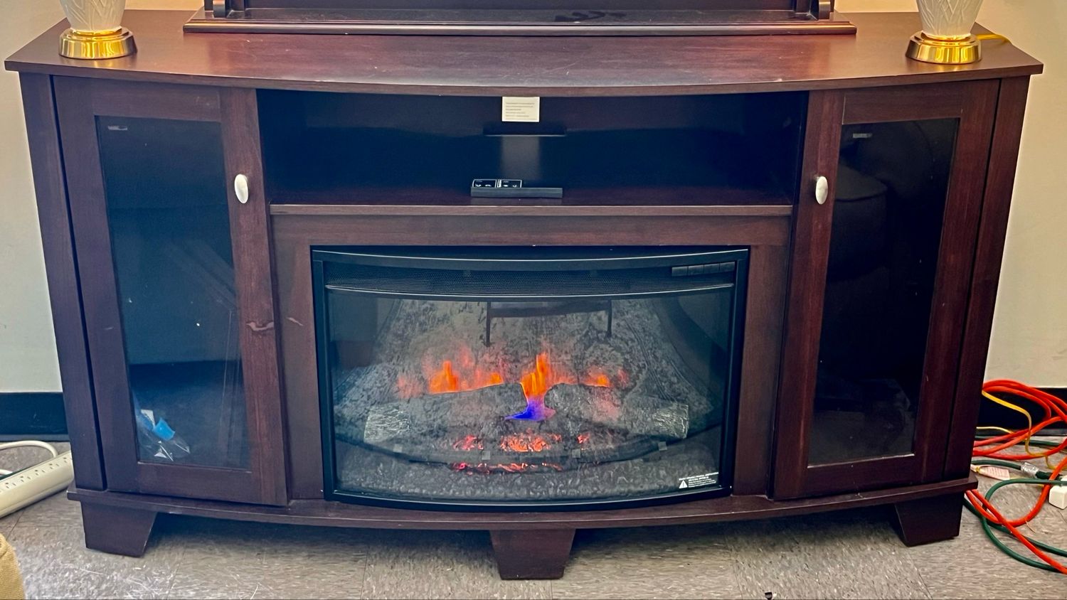 Electric Fireplace/Entertainment Center