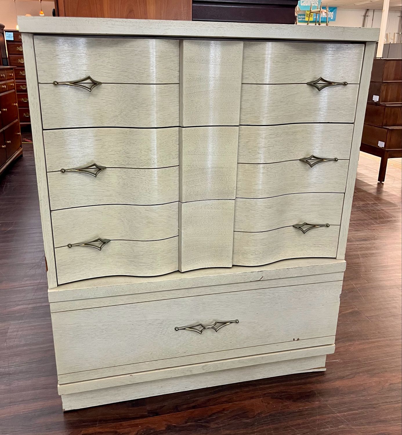 MCM White Dresser