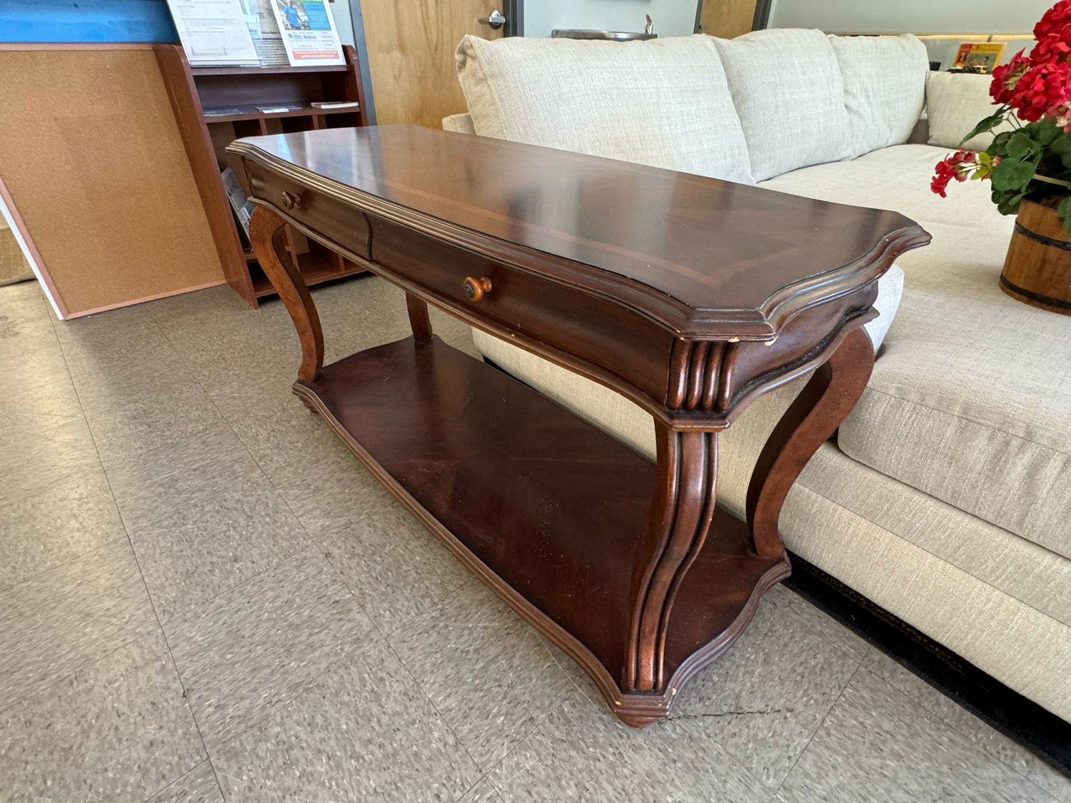 Solid Wood Console by American Signature