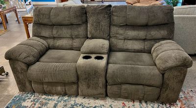 Dual Manual Loveseat Recliner