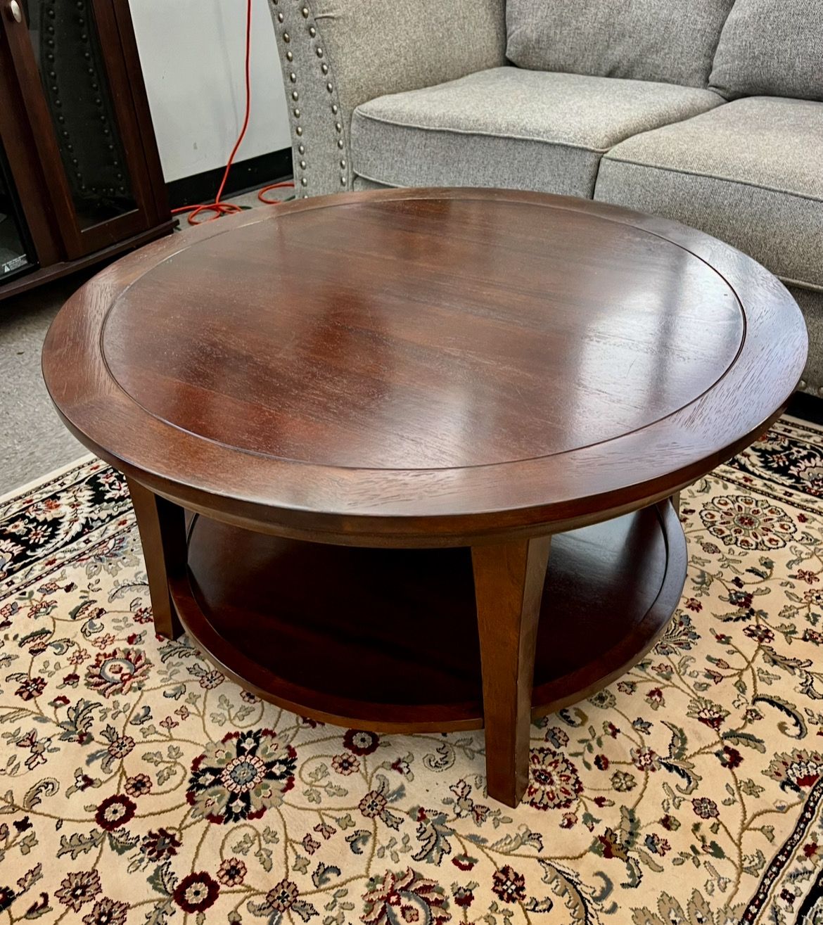 Transitional Round 34”Coffee Table