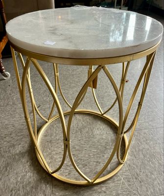 Stone Topped Accent Table *NEW*
