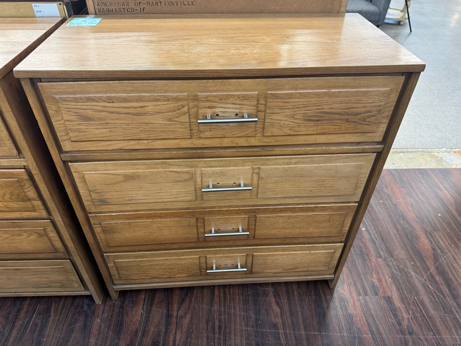 Vintage 4 Drawer Dresser