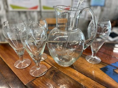 6 PC Princess House Crystal Set