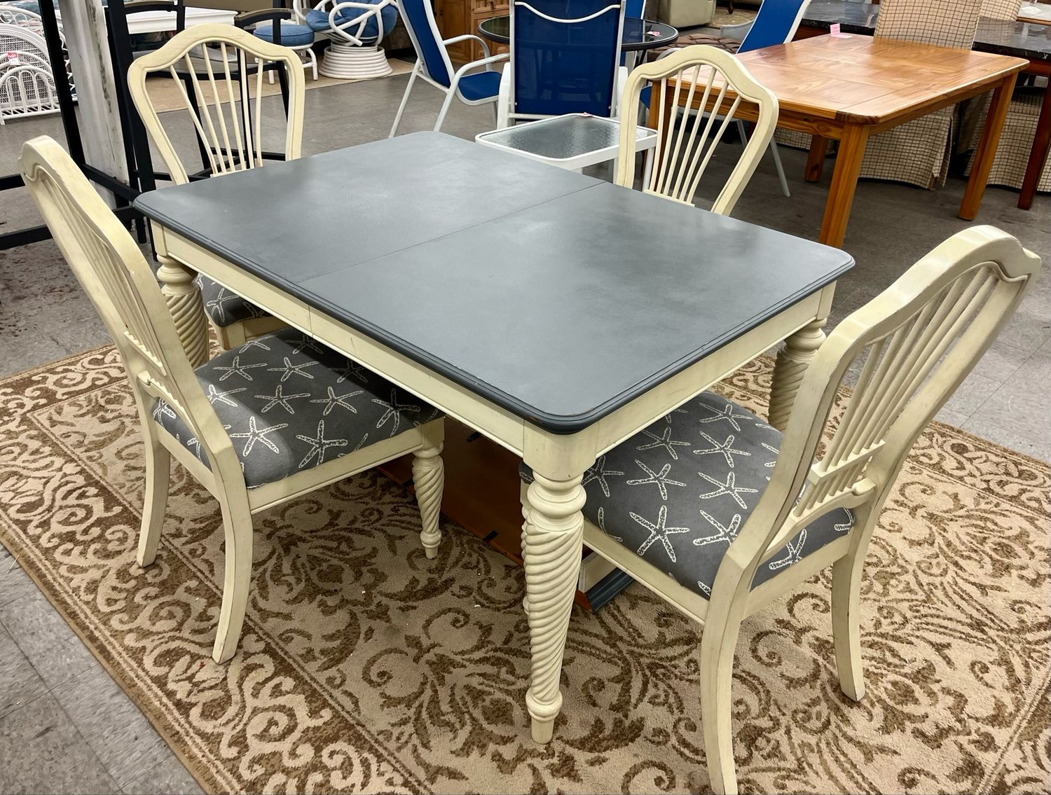 6 PC Coastal Dining Set
