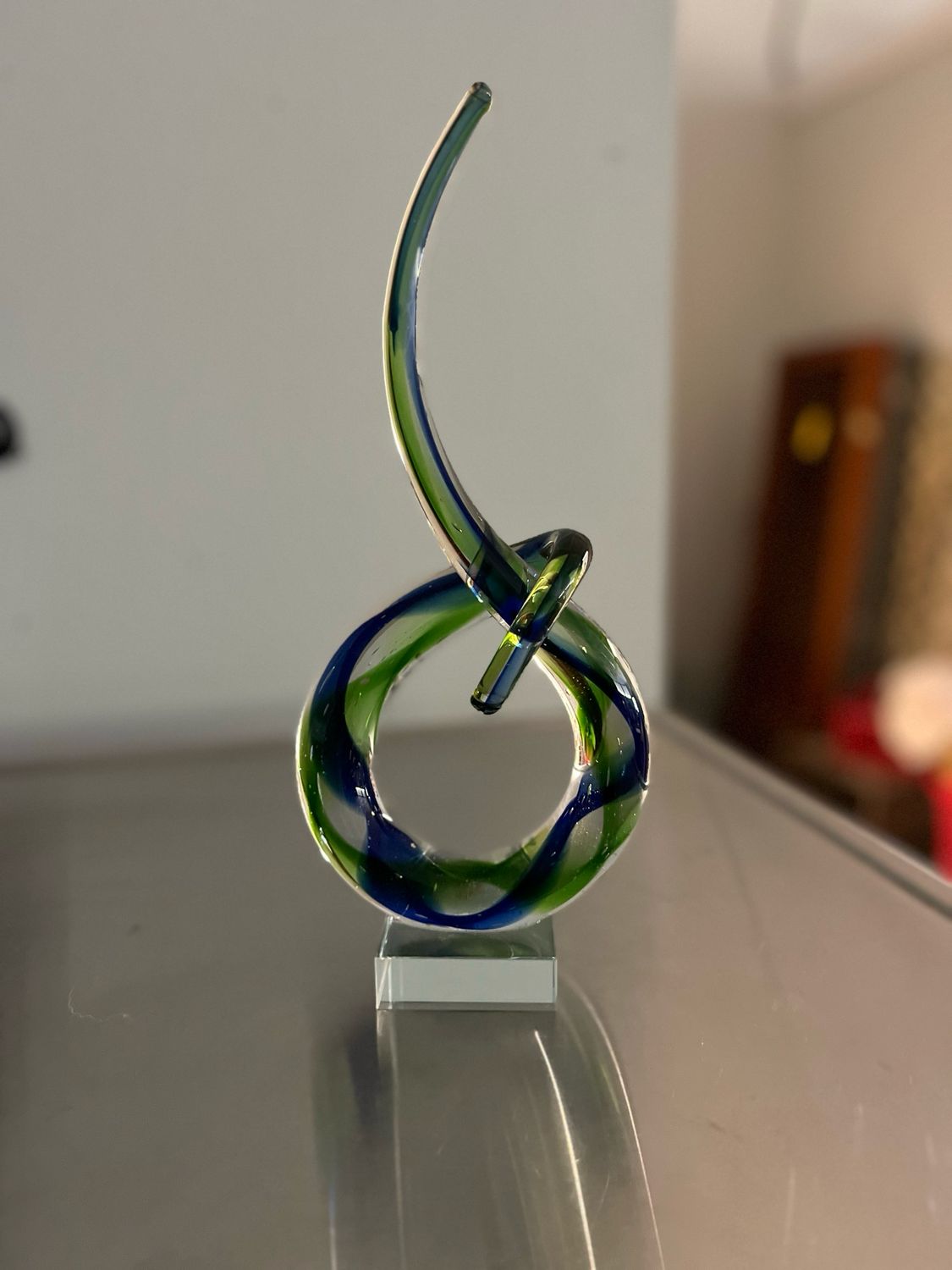 Italian Art Glass, “Twist” by Murano