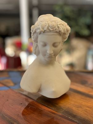 Victorian Parian Ware Bust