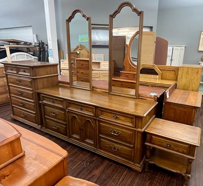 5 PC MCM Bedroom Set by Sears