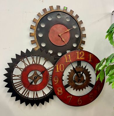 Uttermost Rusty Movements Triple Wall Clock