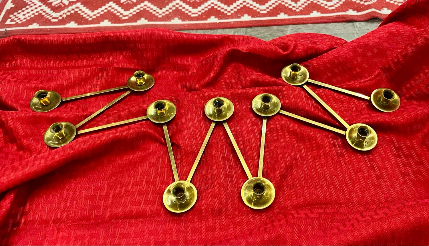 Swedish MCM Margereta Slingan Candle Holder