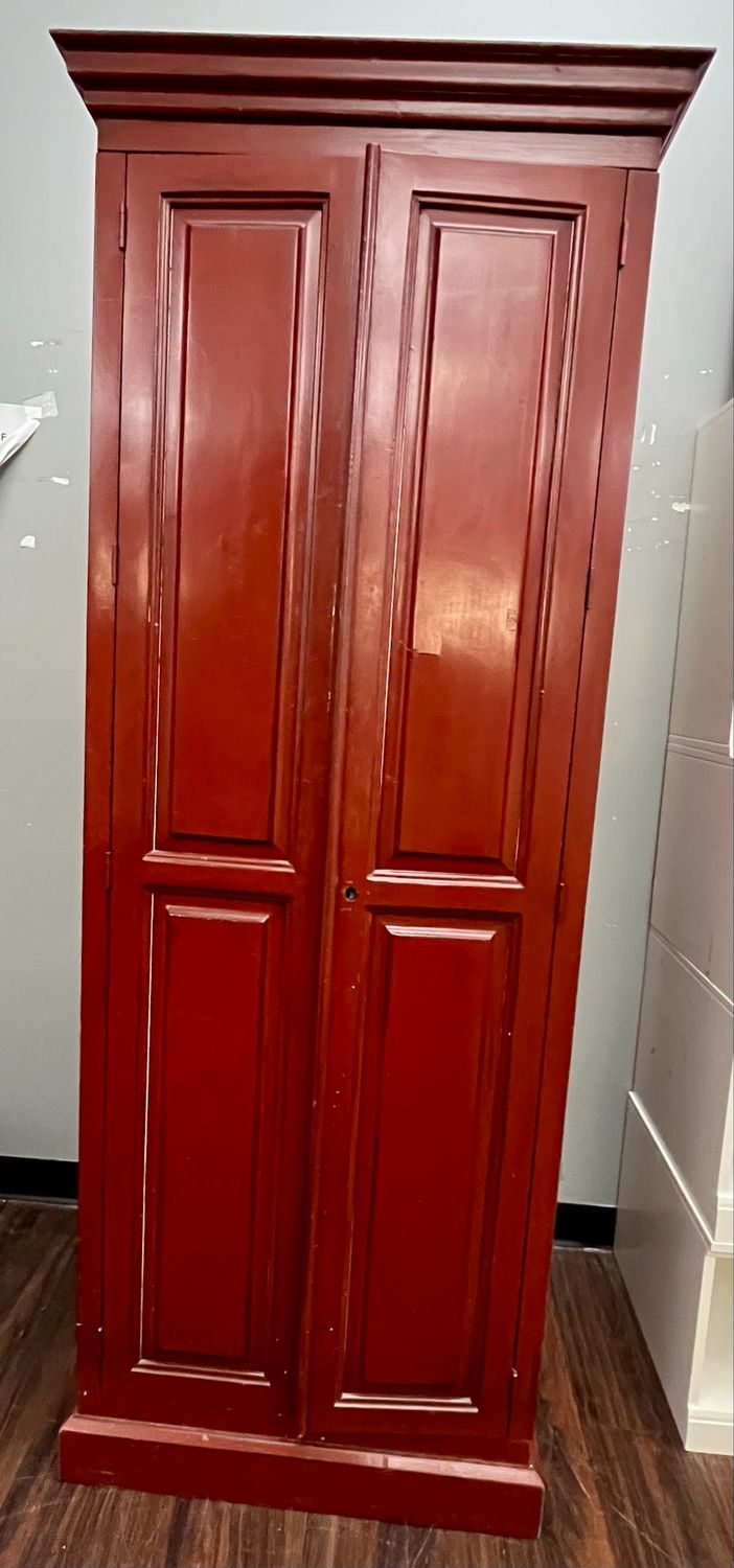 All Wood Office Armoire