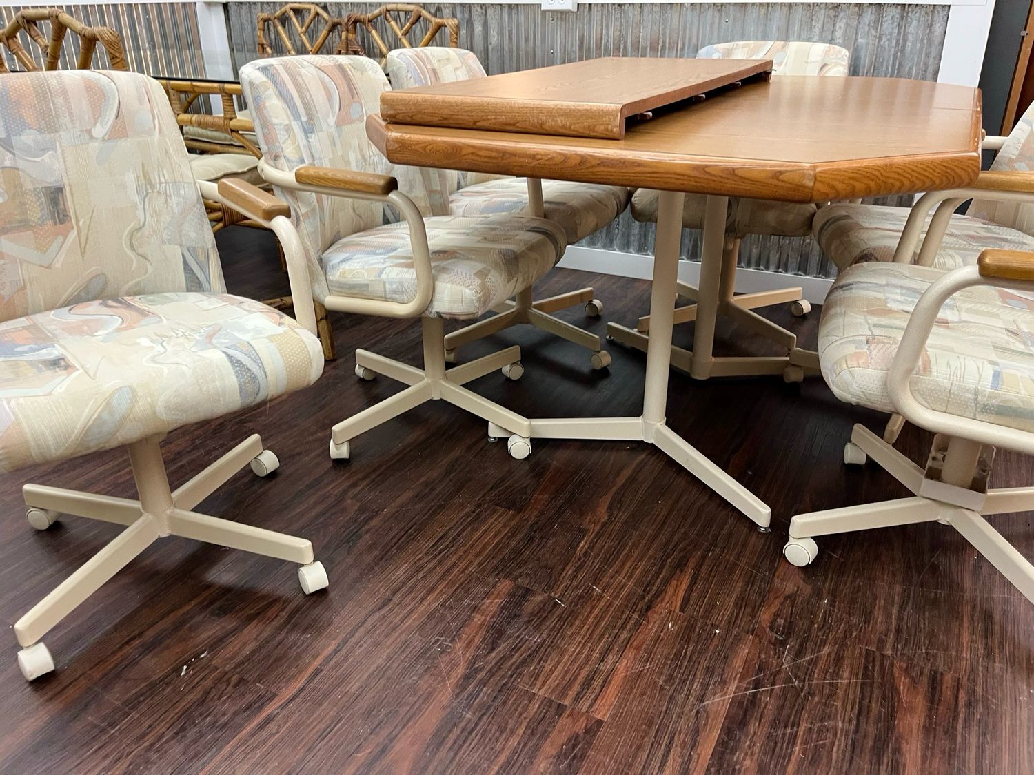 8 PC Contemporary Dining Set