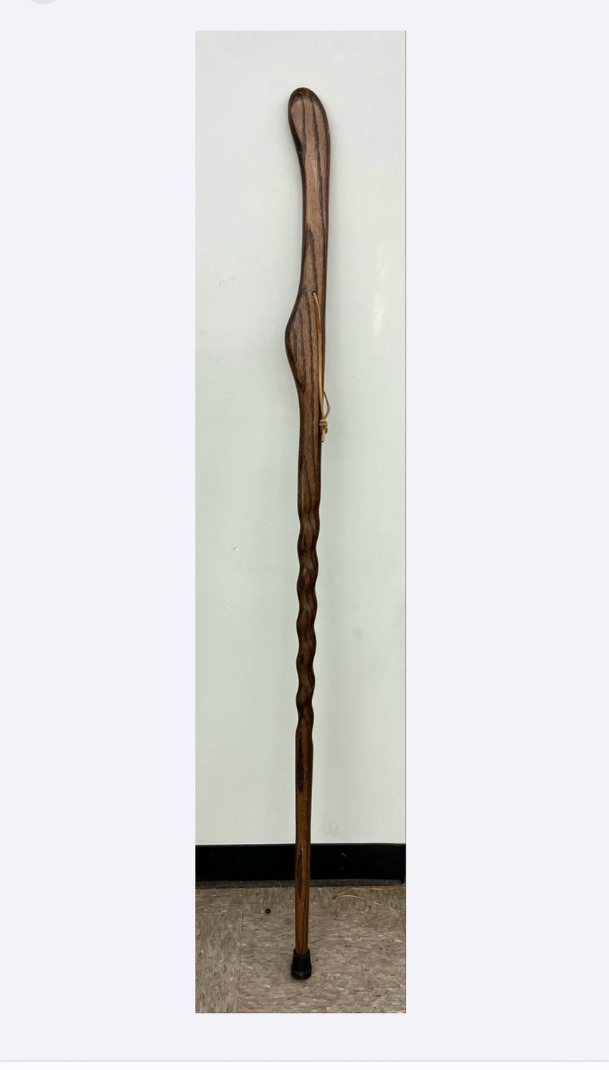 Twisted Oak Walking Stick by Brazos