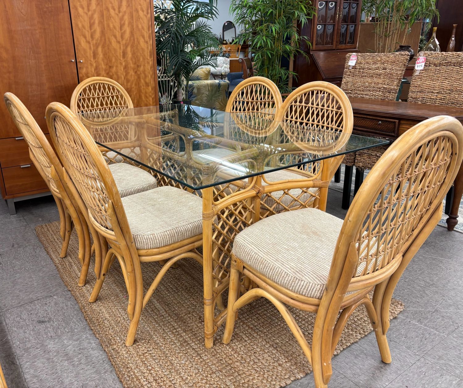 Rattan Dining Set