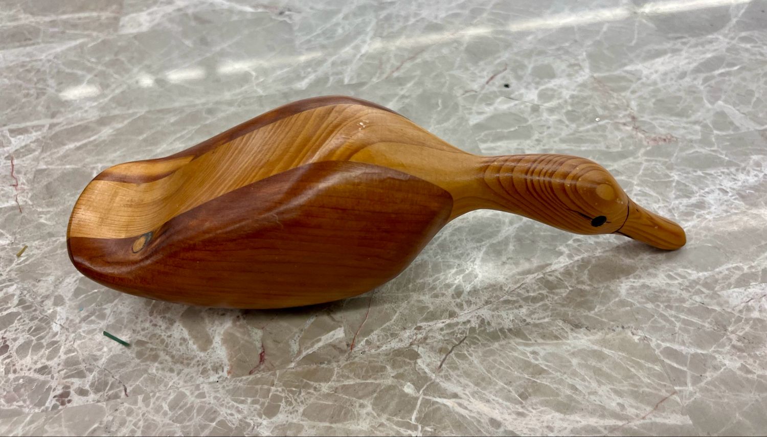 Hand-carved Duck by Bill Coleman