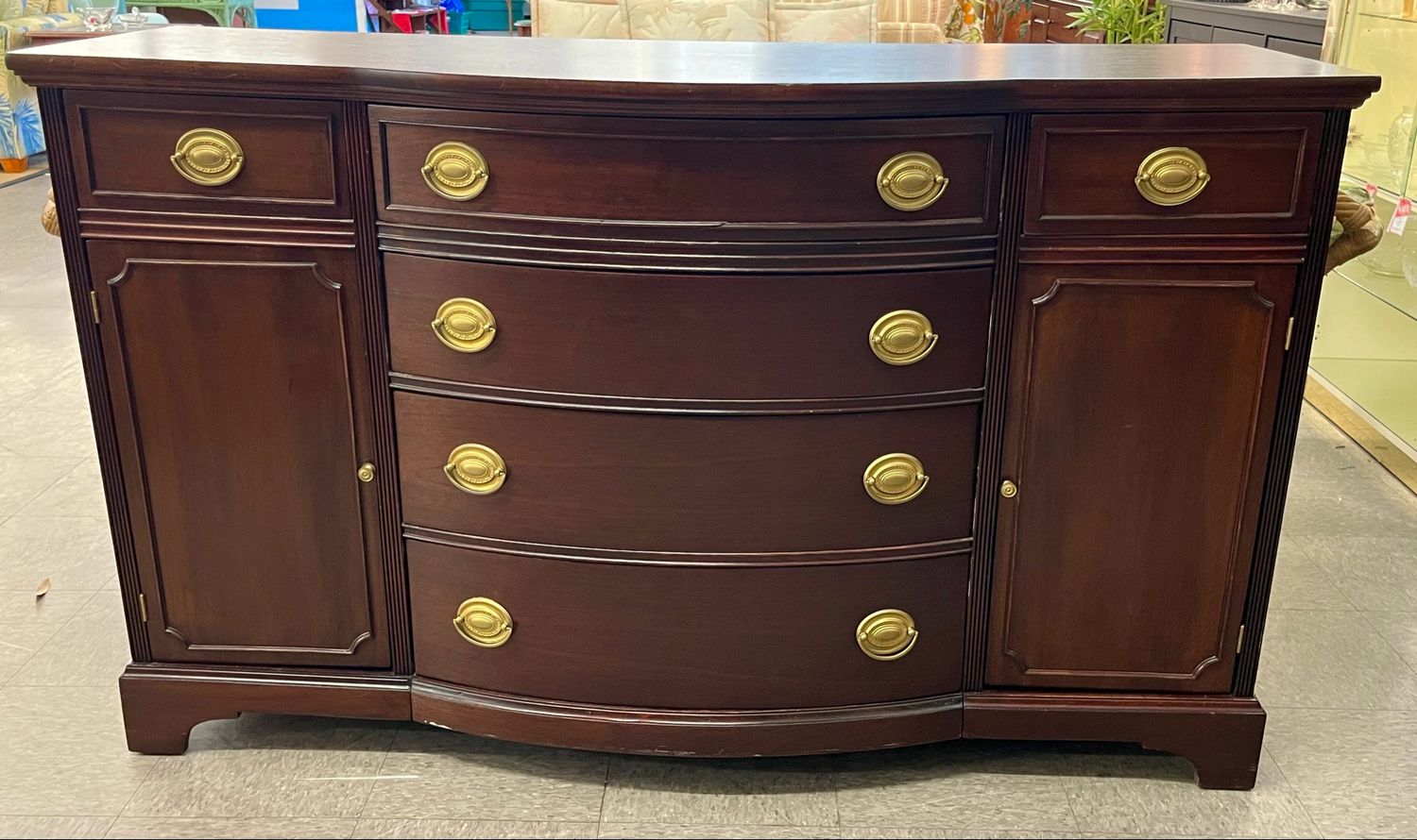 Traditional Mahogany Server Sideboard