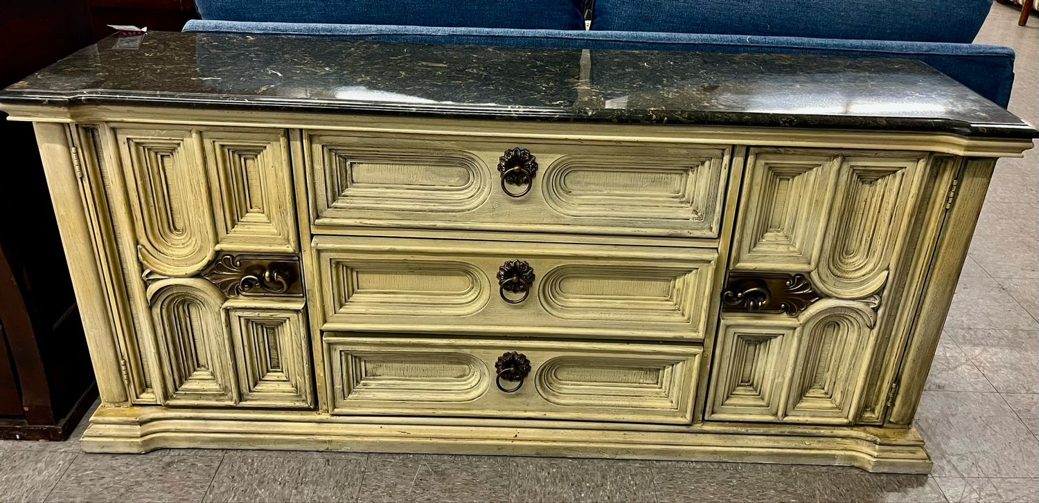 Vintage MCM-Mediterranean Style Buffet-Server