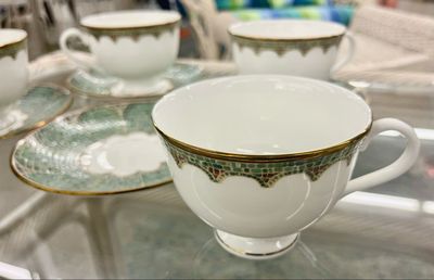 Set Of 4 Cups &amp; Saucers by Lenox