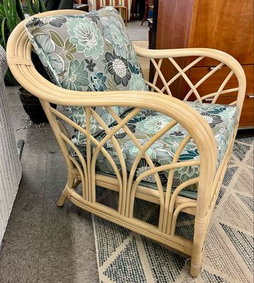 Malibu Natural Rattan Wicker Armchair Malibu Natural Rattan Wicker Armchair