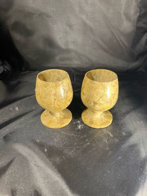 Fossil Stone Digestif Goblets Set