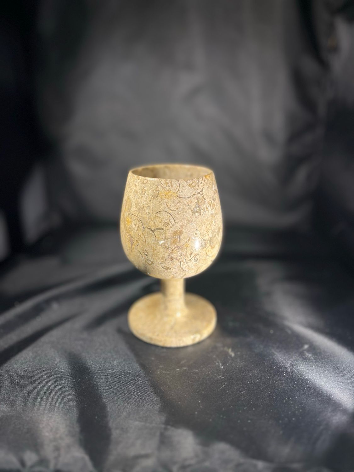 Fossil Stone Goblet