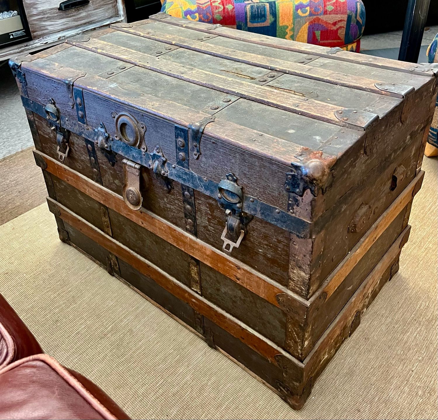 Antique Steamer Trunk