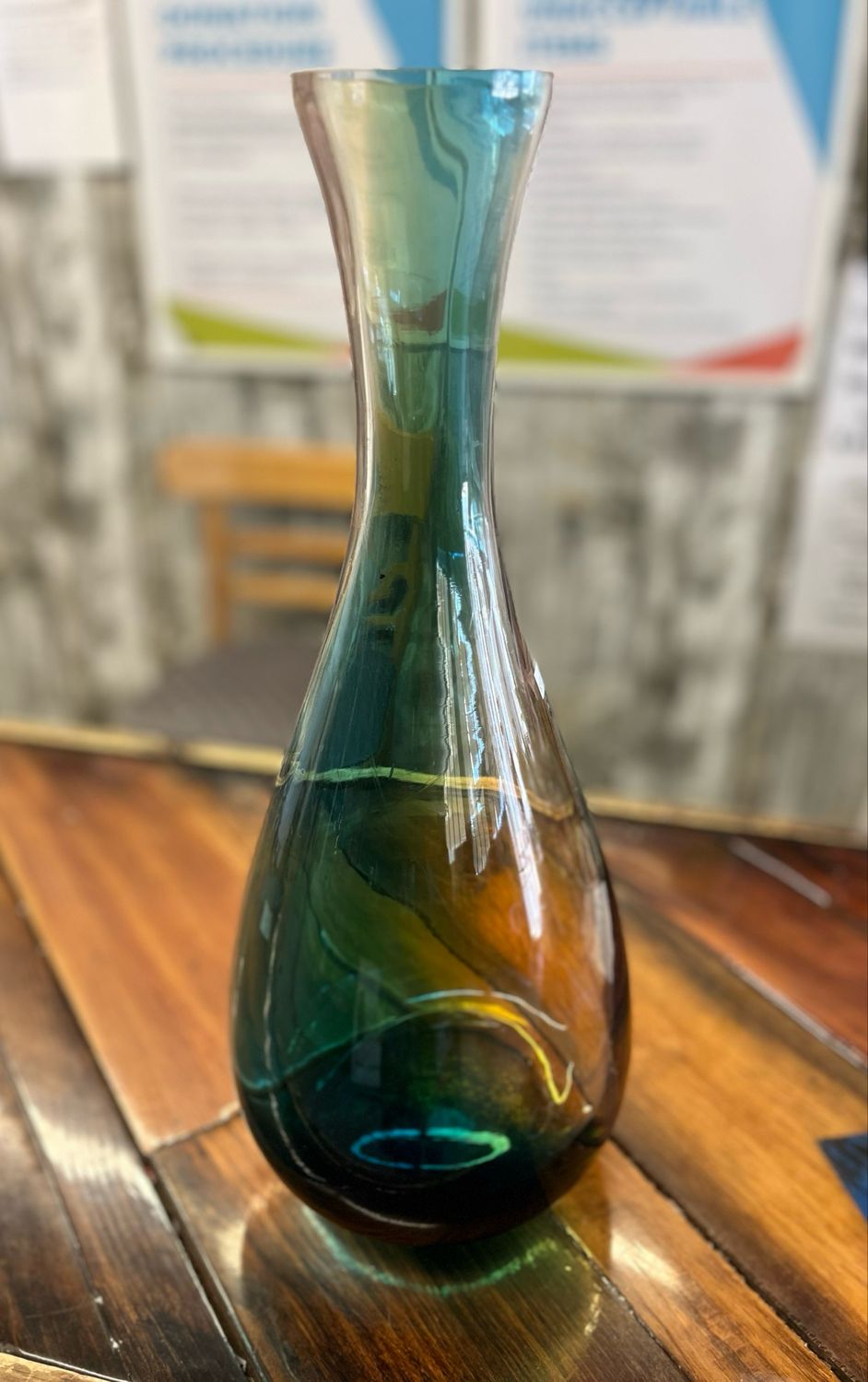 Handblown Art Glass Vase