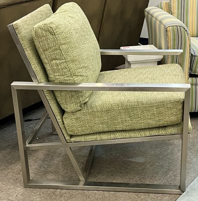 Green Heather-Metal Frame Chair Green Heather-Metal Frame Chair