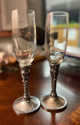 Brighton Celebration Champagne Flutes Pair